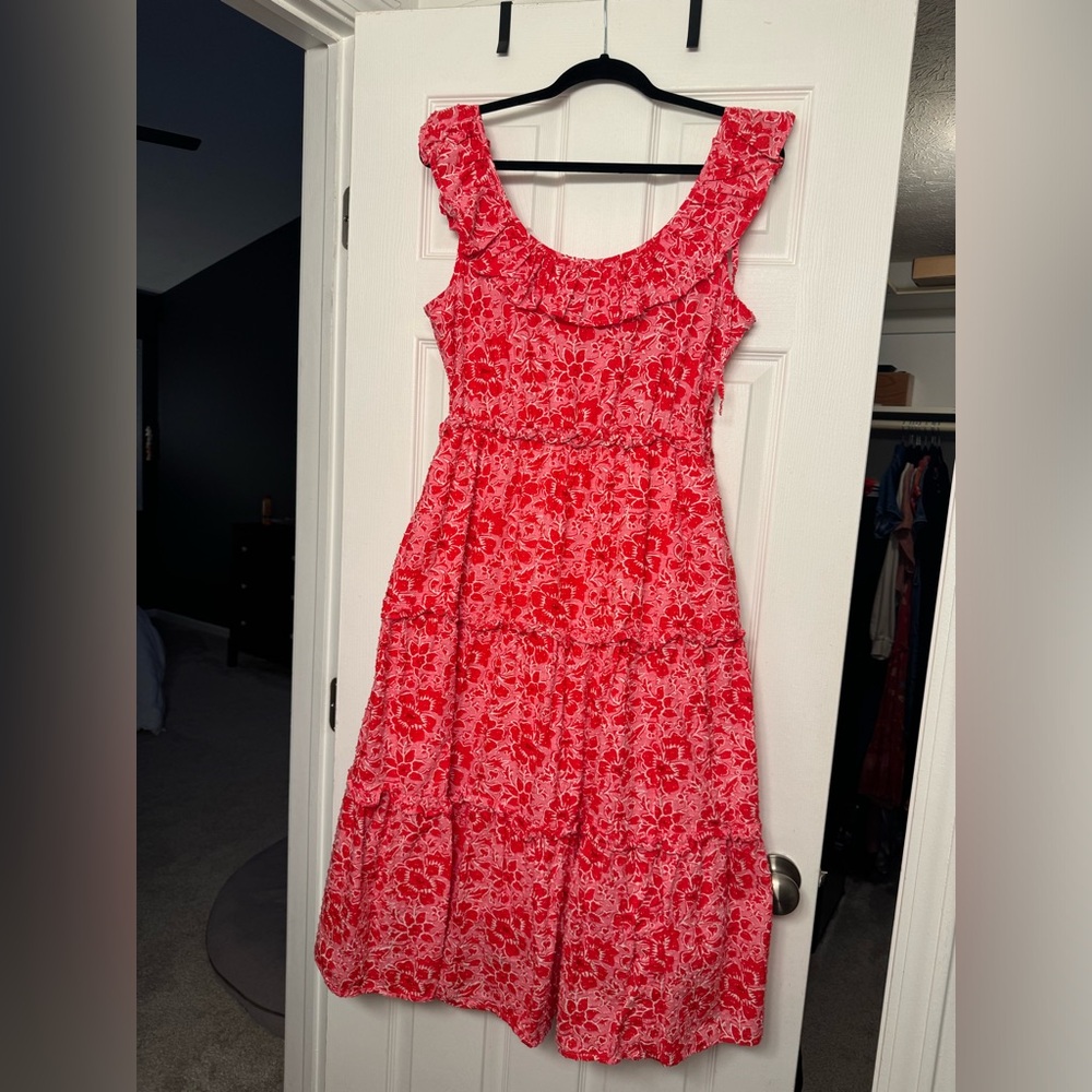 J Crew floral dress